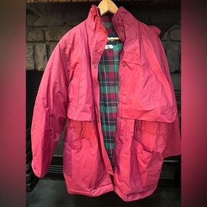 Vintage “totes” Pink Raincoat